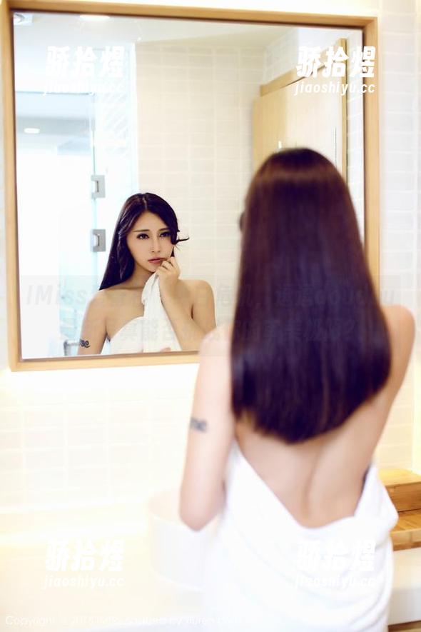 IMiss爱蜜社 - 纯白危机，逗逗doudou最新写真能否挑战你的审美极限？