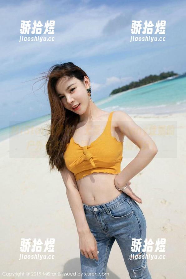 MiStar魅妍社 - 无圣光！Jenny佳妮的户外自拍，美图加成，心情满分！