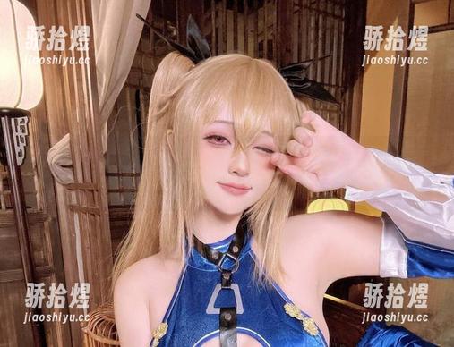 屿鱼又来了，她的私拍：碧蓝航线能代足，只能呵呵了，想知道的其实更多嘛！