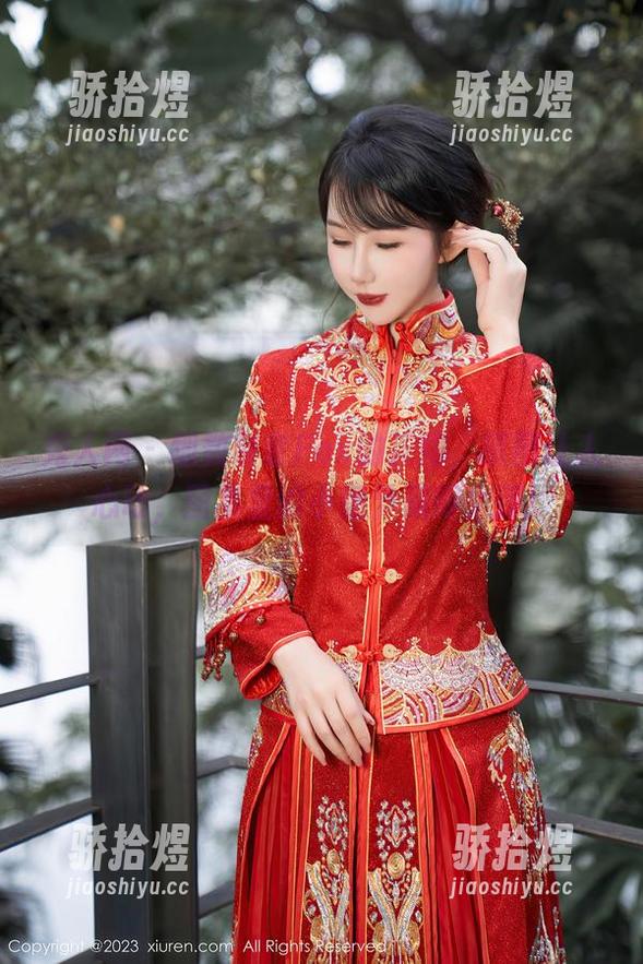 秀人网-奈奈Fox 秀人网 - 细数奈奈Fox的花嫁,原图让人心动,图集里的小细节藏得太深!