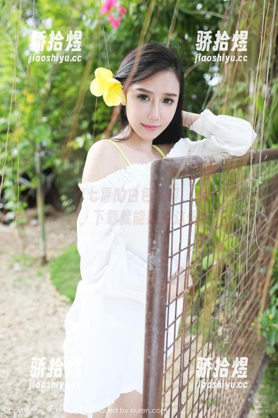 美媛馆-李七喜 美媛馆 - 李七喜的白色写真,感觉白得有点羞涩,下载就能感受这份纯粹!