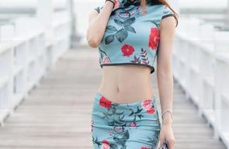 魅妍社 – 更新！程小烦不烦的吊带合集，今天的心情是……反正就是想看！